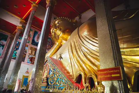 Thailand's Largest Reclining Buddha