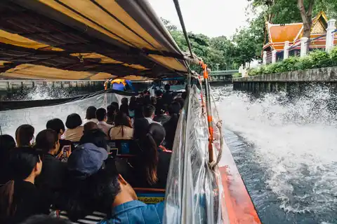 Boat Ride Through Canal